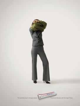 国外Career Times职业时报媒体平面广告