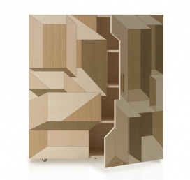 意大利Front for Porro设计-镶嵌组饭厅柜