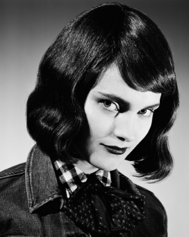 纽约时尚摄影师JR Brown-复古的黑白人像Garbo欣赏