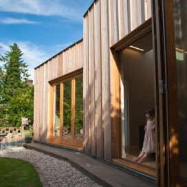 北伦敦的家-三个棚像块身穿未完成的落叶松