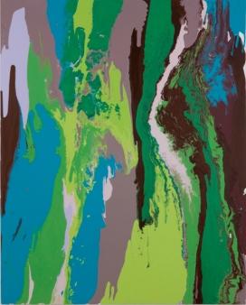 纽约搪瓷抽象绘画作品