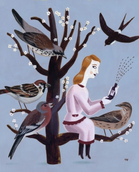 比利时Pieter Van Eenoge插画师作品欣赏