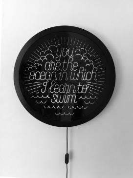 南非开普敦十月展-水墨画的圆形件