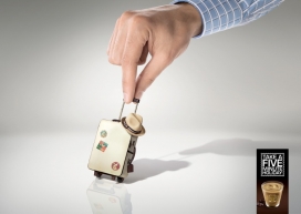 雀巢咖啡饮料平面广告