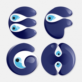 邪眼的字体设计