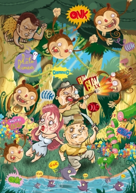 布鲁塞尔插画师Franck Graetz矢量插画作品集