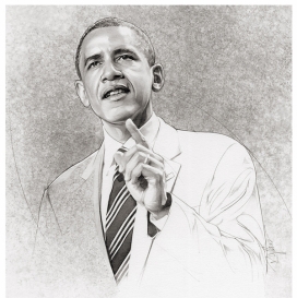 纽约Randy Glass插画师-人物水彩画像插画