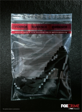 福克斯犯罪平面广告