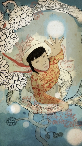 七只乌鸦！纽约Ryan LeMere插画师作品