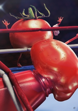 赫尔曼的番茄酱拳击手