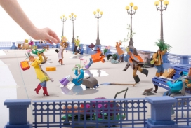 俄罗斯新西伯利亚剪纸手工艺师People Too作品-Fuckopalypse