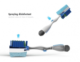 双屏厕所洗涤器