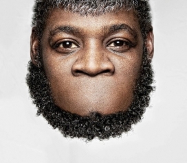 颠倒没有嘴巴头像！德国thorsten schmidtkord创意摄影师作品