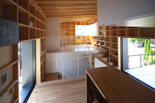 日本仙台-矩形框结构镀锌钢板房屋---酷图编号965228