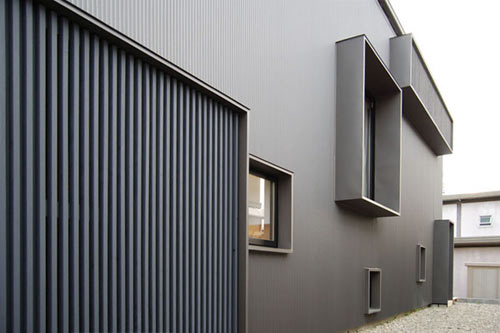 日本仙台-矩形框结构镀锌钢板房屋---酷图编号965232