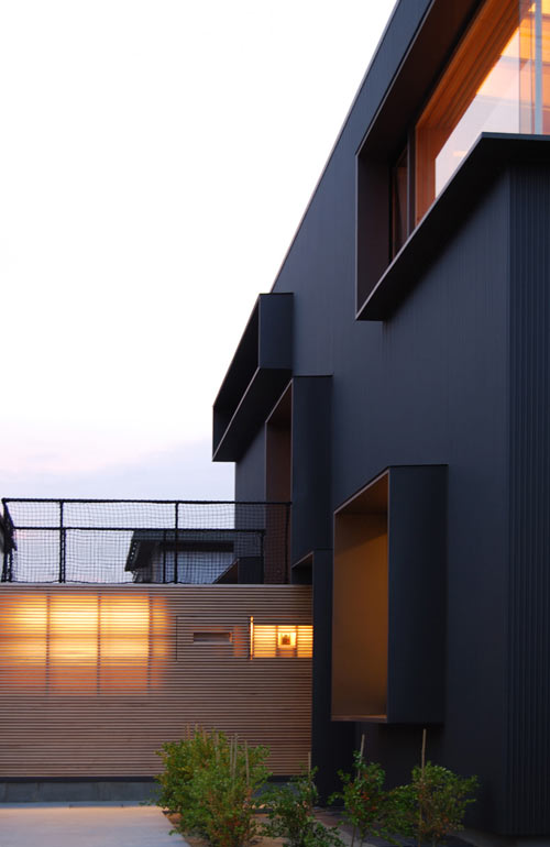 日本仙台-矩形框结构镀锌钢板房屋---酷图编号965233