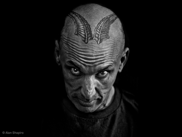 纽约摄影师alan shapiro黑白人像作品---酷图编号1