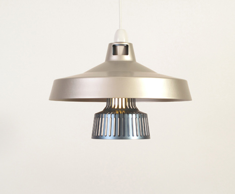 伦敦工作室-层状铝灯罩---酷图编号1