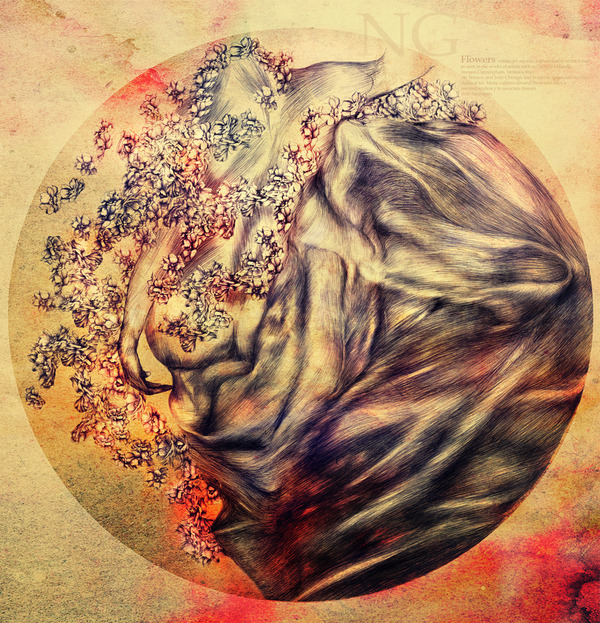 flower―花女插画---酷图编号4