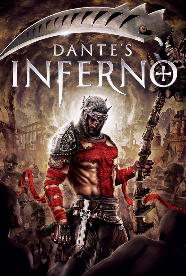 但丁的地狱游戏角色cg插画