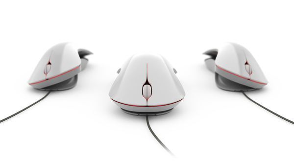 Pearl Mouse人体学弯曲鼠标设计---酷图编号1