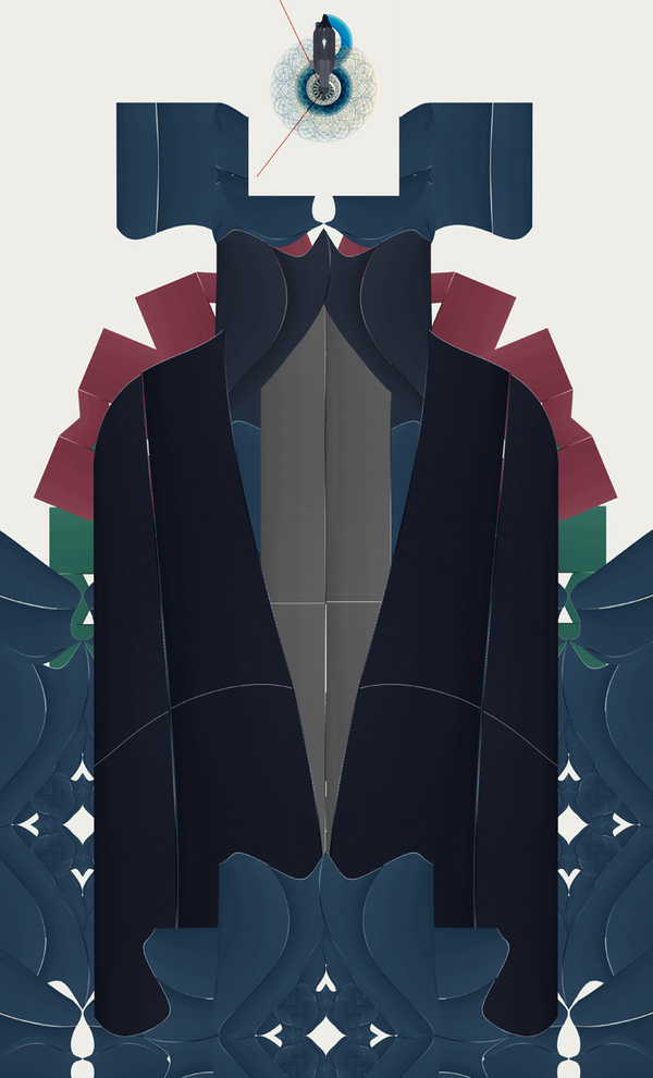 fabric cuts叠片纸张时装---酷图编号14