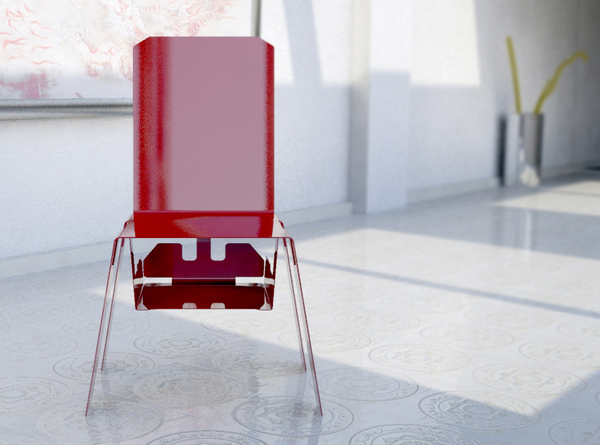 Sheet metal chair钣金椅-澳大利亚墨尔本Brandon Liew工业设计师作品---酷图编号1