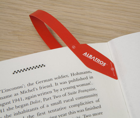 Albatros书本书签设计---酷图编号5