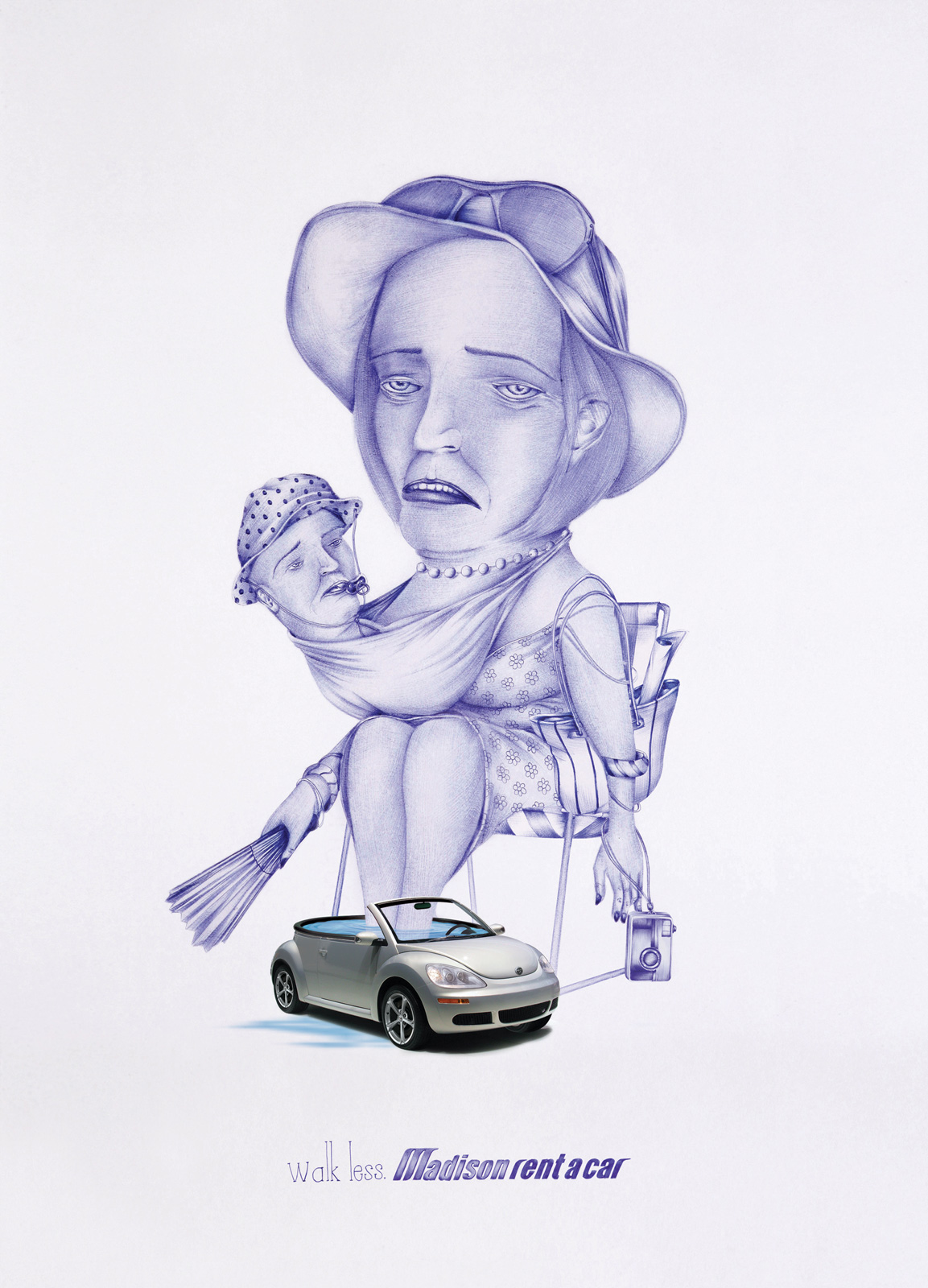 Madison Rent a Car汽车租赁平面广告图片