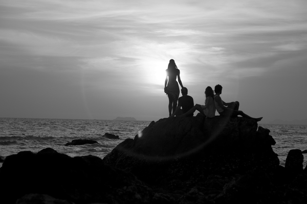 Helvetic旅游夏季黑白人像-德国柏林Michael Schickinger摄影师作品---酷图编号8