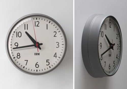 20世纪60年代IBM的时钟图片