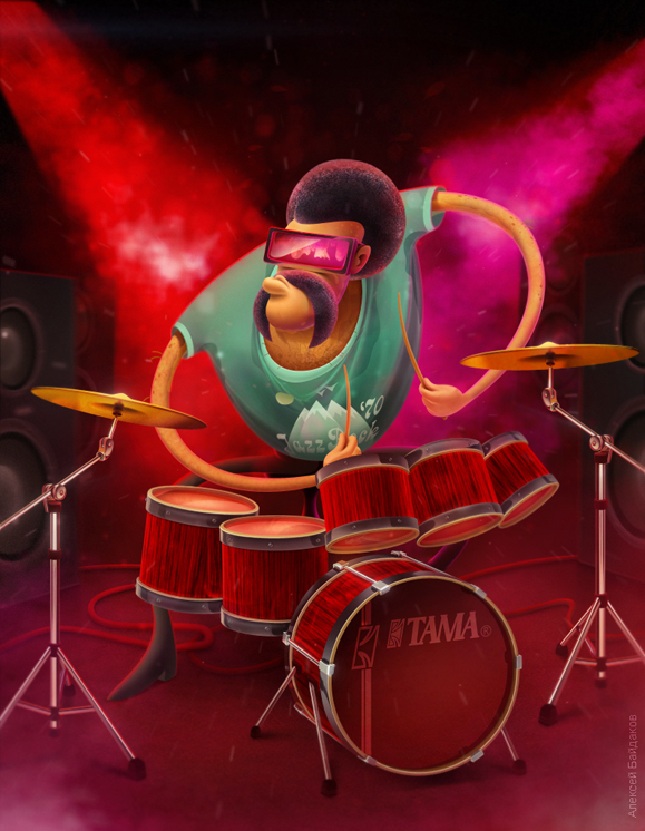 莫斯科插画师Aleksey Baydakov作品欣赏---酷图编号13