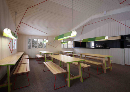 西班牙Spanish建筑工作室作品-小木屋咖啡厅---酷图编号7