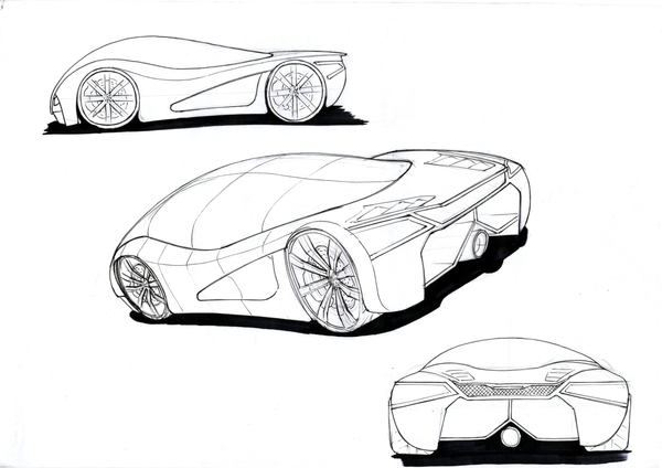 Mennis XR-10概念车设计-南非约翰内斯堡Murray Sharp设计师作品---酷图编号13
