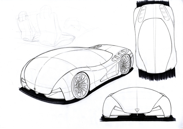 Mennis XR-10概念车设计-南非约翰内斯堡Murray Sharp设计师作品---酷图编号12