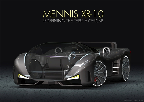 Mennis XR-10概念车设计-南非约翰内斯堡Murray Sharp设计师作品---酷图编号7