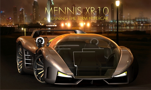Mennis XR-10概念车设计-南非约翰内斯堡Murray Sharp设计师作品---酷图编号5