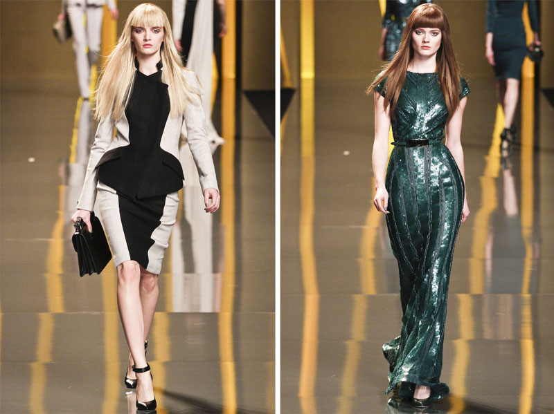 2012巴黎时装周-Elie Saab的秋季女装图片