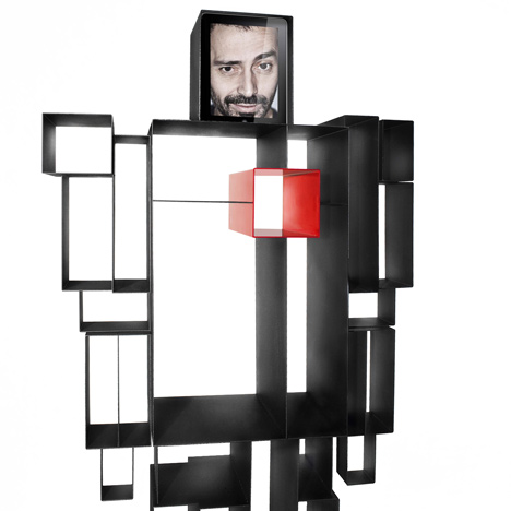 家居家具书柜设计---酷图编号991811