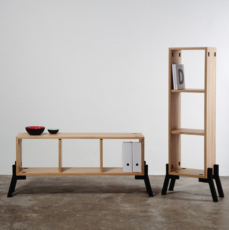 家居家具书柜设计---酷图编号991812