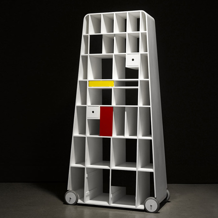 家居家具书柜设计---酷图编号991813