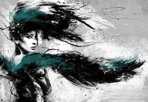 天使之泪!德国莱比锡MARTIN GROHS插画师作品---酷图编号1