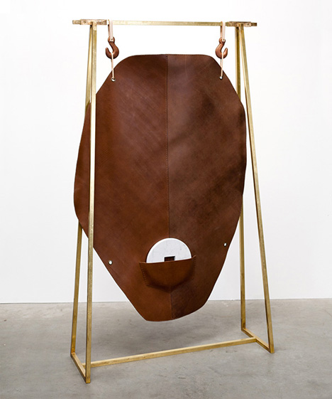 意大利设计师-废弃的皮,包括猪,鱼和软木树的皮肤家具---酷图编号1