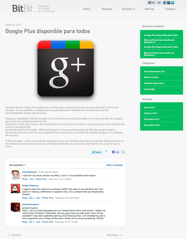 Bitbit-社交网络界面设计欣赏-秘鲁利马Ronald Gomez Jeremias网页设计师作品封面大图