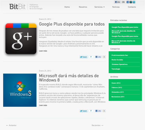 Bitbit-社交网络界面设计欣赏-秘鲁利马Ronald Gomez Jeremias网页设计师作品---酷图编号994794
