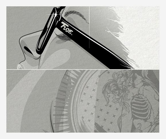 The Three Graces-波兰罗兹Adrian Knopik随笔插画欣赏---酷图编号2