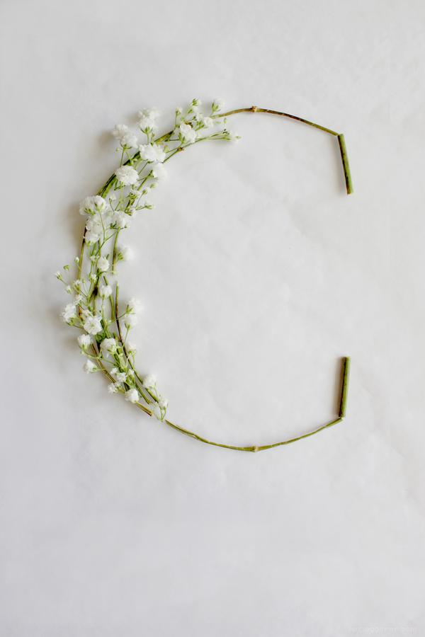 满天星-花草组合的24位英语字母-Keziah Chong设计师作品---酷图编号12