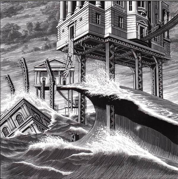 Black and White黑与白插画-美国插画师Douglas Smith作品---酷图编号11