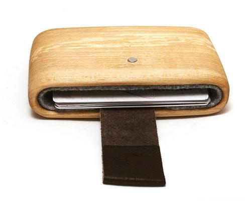 一个可爱的小口袋木材钱包---酷图编号1