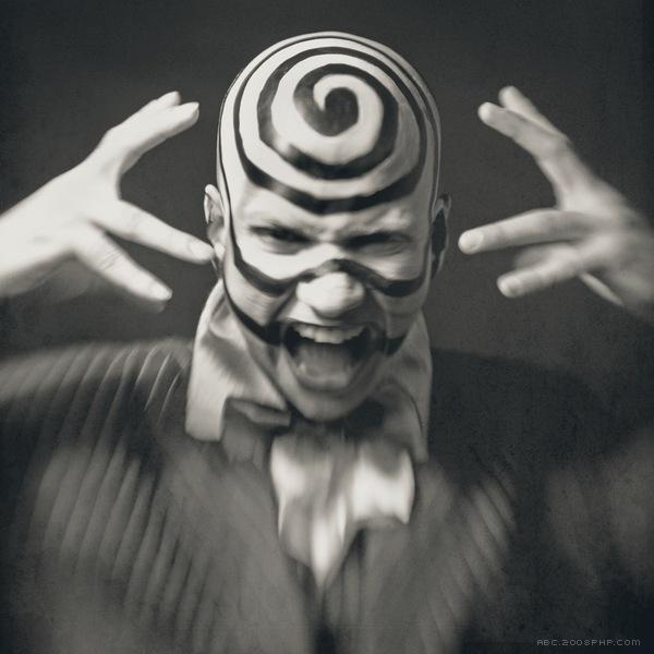 印度孟买Manoj Jadhav摄影师作品-“小丑”角色黑白人像---酷图编号10